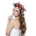 Produktbild Winslet Blumenkrone, Stirnband mit verstellbarem Band für Frauen oder Mädchen als Haarschmuck