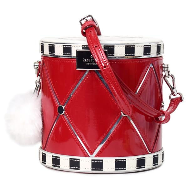 RED ジグザグ模様 ショルダーバッグ ドラム 予約商品】PUNK DRUNKERS (パンクドランカーズ) ギザロゴ