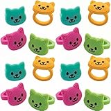 CAT FACE RINGS - Jewelry - 12 Pieces