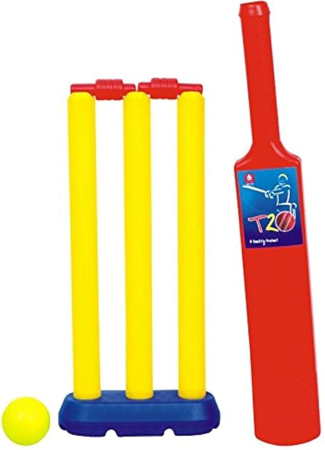 Toy Cloud Baby Cricket Set Children of Age 18 to 48 Months, Sports Development Toys for Kids, Indoor Cricket