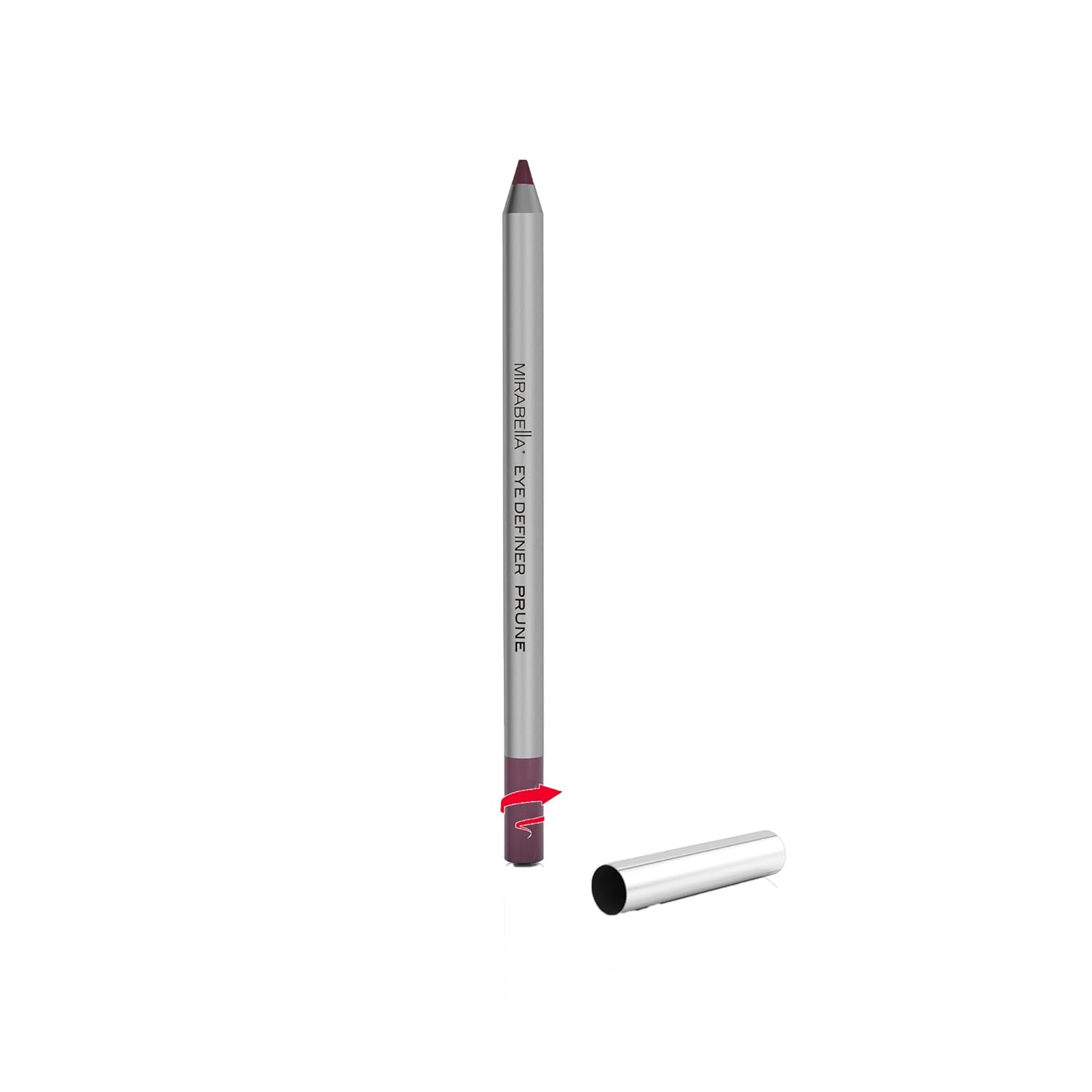 Mirabella Retractable Eye Definer Pencil, Foil, 0.57g/0.02oz
