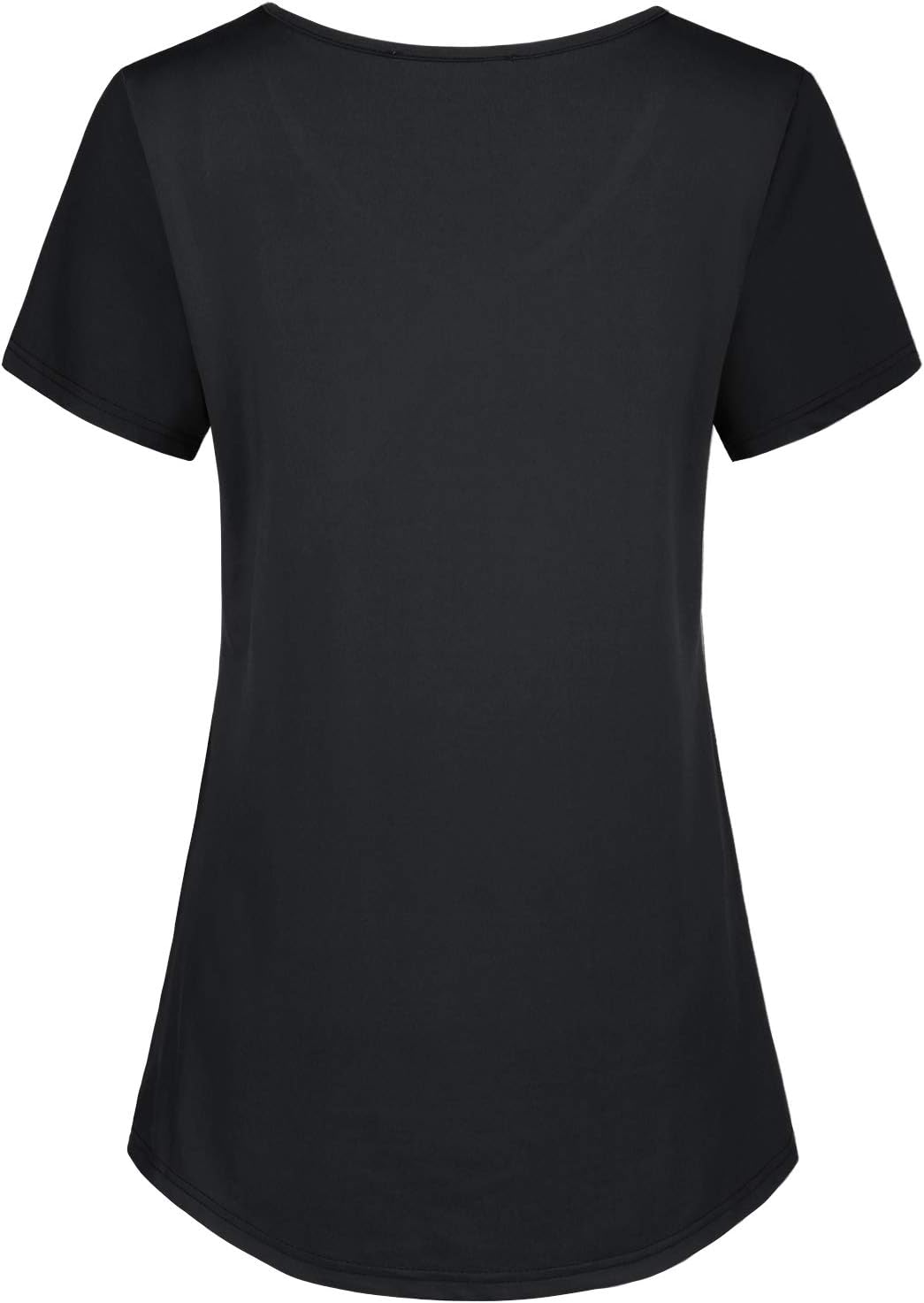 Kimmery V Neck T Shirts for Women Short Sleeve Workout Yoga Tops for Women - Image 3