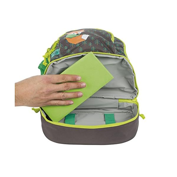 LÄSSIG Kinderrucksack mit Brustgurt Kindergartentasche Kindergartenrucksack 27 cm, 4,5 Liter oben, 1,5 Liter unten, 3… – Bild 13