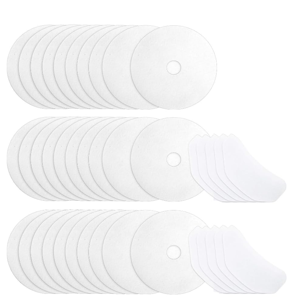 CTRLZS 40pcs Cloth Dryer Exhaust Filters Include Exhaust Filters andAir Intake Filters forPanda, Sonya Dryer Accessories