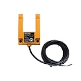 PRPYVPEY 1PCS High Sensitivity U Shaped Through Beam Sensor Slot Type Sensor photoelectric Switch Sensor Stable(Three NPN NO)