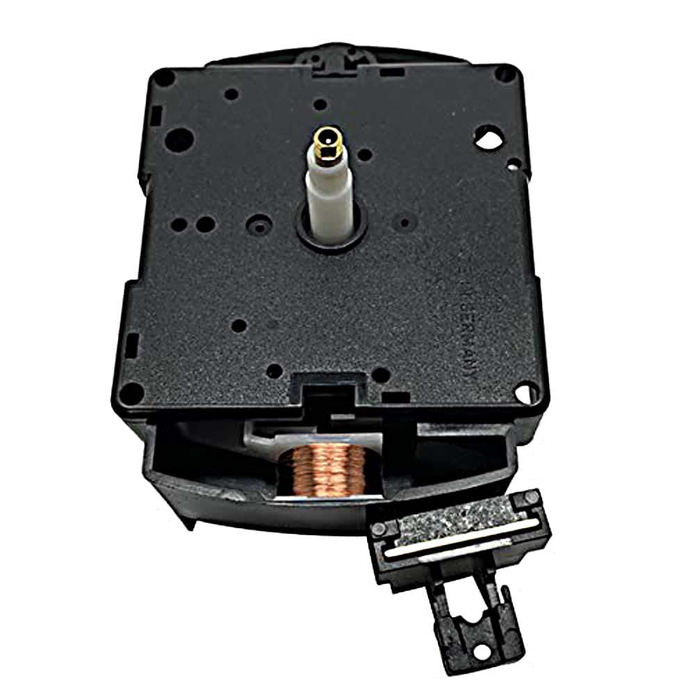 New Replacement Quartz German UTS Euroshaft Pendulum Clock Movement Mechanism Motor Battery Operated (20mm shaft - suitable for clock faces 6-12mm thick)
