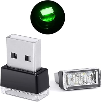 USB Portable Color Atmosphere Lights, LED,Car, Home, Computer and Other USB Jack, Compact