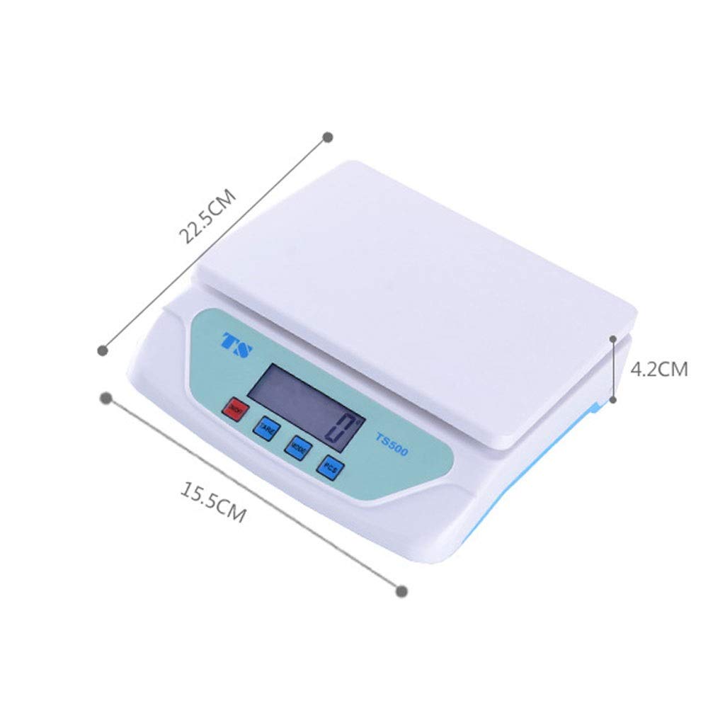 Balance de poche numérique, balance de cuisine numérique, balance plate-forme avec écran LED, balance alimentaire multi-unités, fonction tare et comptage, mini-balance haute précision(10kg/0.5g)