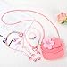 Imagen de OSDUE Bolso de Flores, Collar con Mariposa