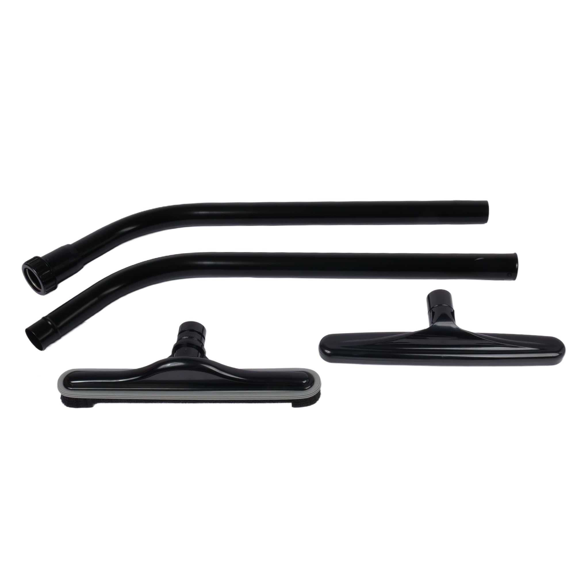 Cen-Tec Systems 99857, Traverse 35,6 cm kommerzielles Vakuum-Zubehör-Set für mehrere Oberflächen, mit 2-teiligem Stahl-S-Stab für Rucksack-Staubsauger, Schwarz