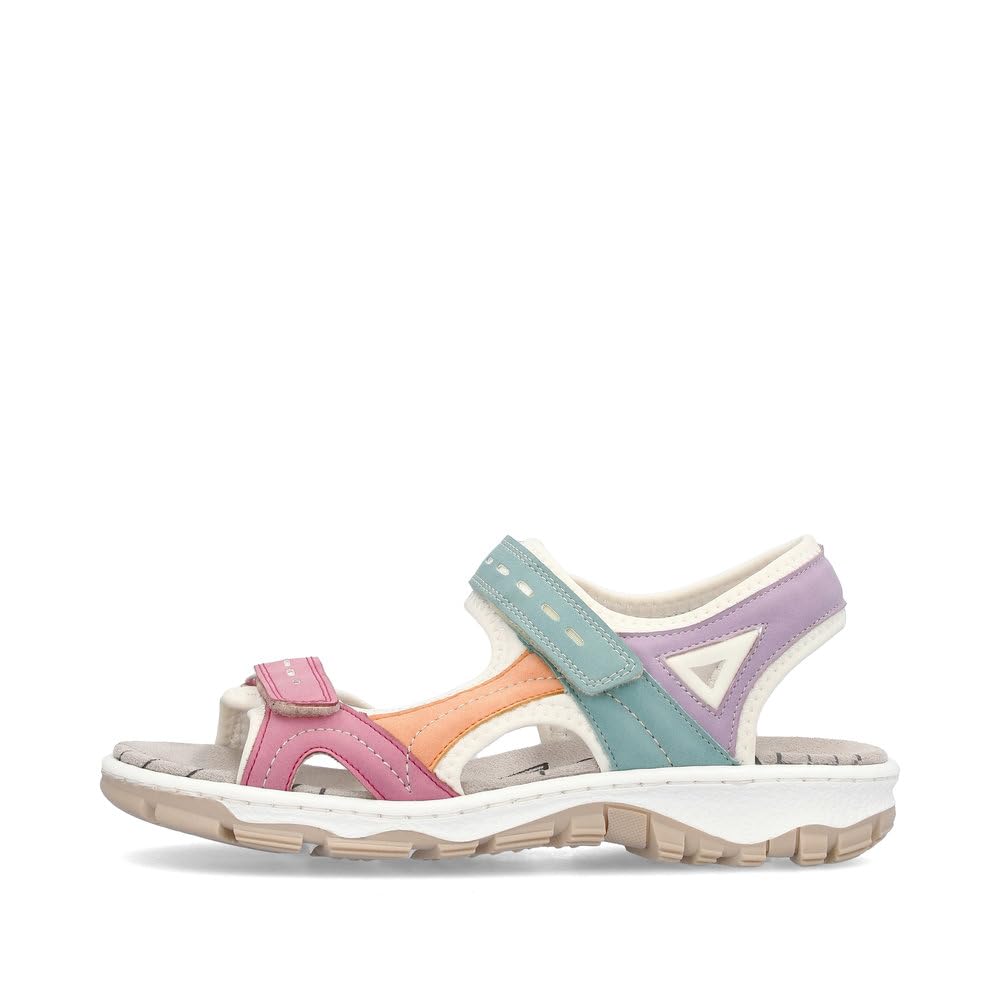 Rieker Mujer Sandalias 68866, señora Sandalias