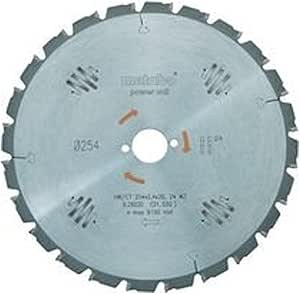 Metabo Hoja De Sierra "precision Cut Wood - Professional", 254x30, D60