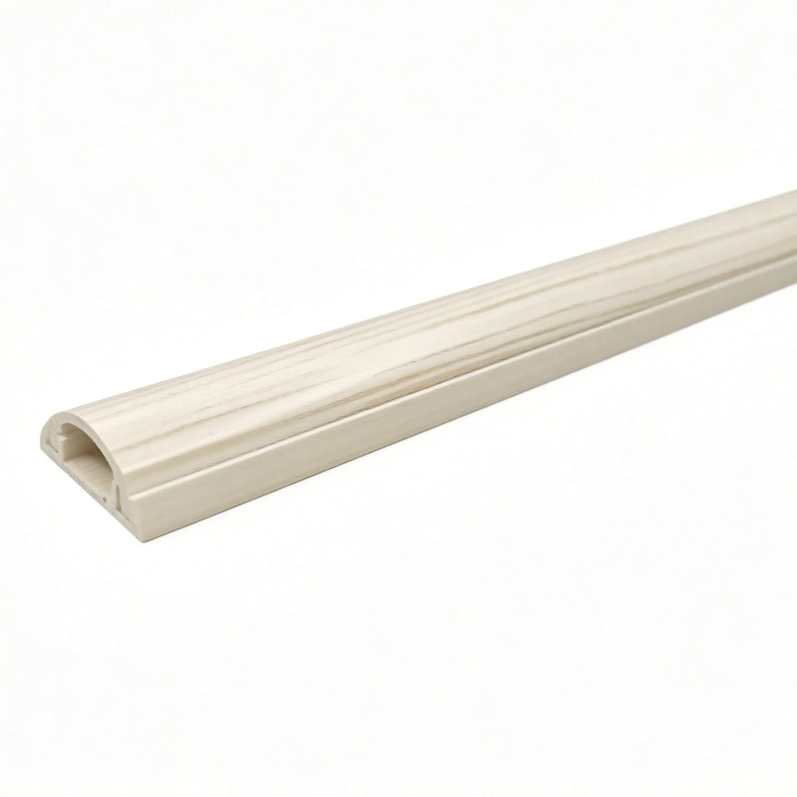 Goulotte Passe Cable Chemin De Câbles en PVC Grain De Bois, Compatible avec Les Fils USB HDMI