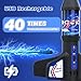 Demolike Rocket Launcher for Kids Automatic Launch 200 Feet Air Rocket Toy for Boy 10 Years Old Air Rocket with Safety Parachute and LED Outdoor Rocket Kits Toys Gifts for Kids Age 5 6 7 8 9 10 11 12
