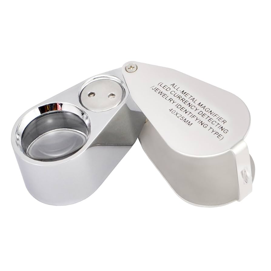 ⭐️人気商品✨ knotlamp Dot of the Galaxy Amazon.com: iKKEGOL 40X 25mm All Metal Magnifier Jeweler LED