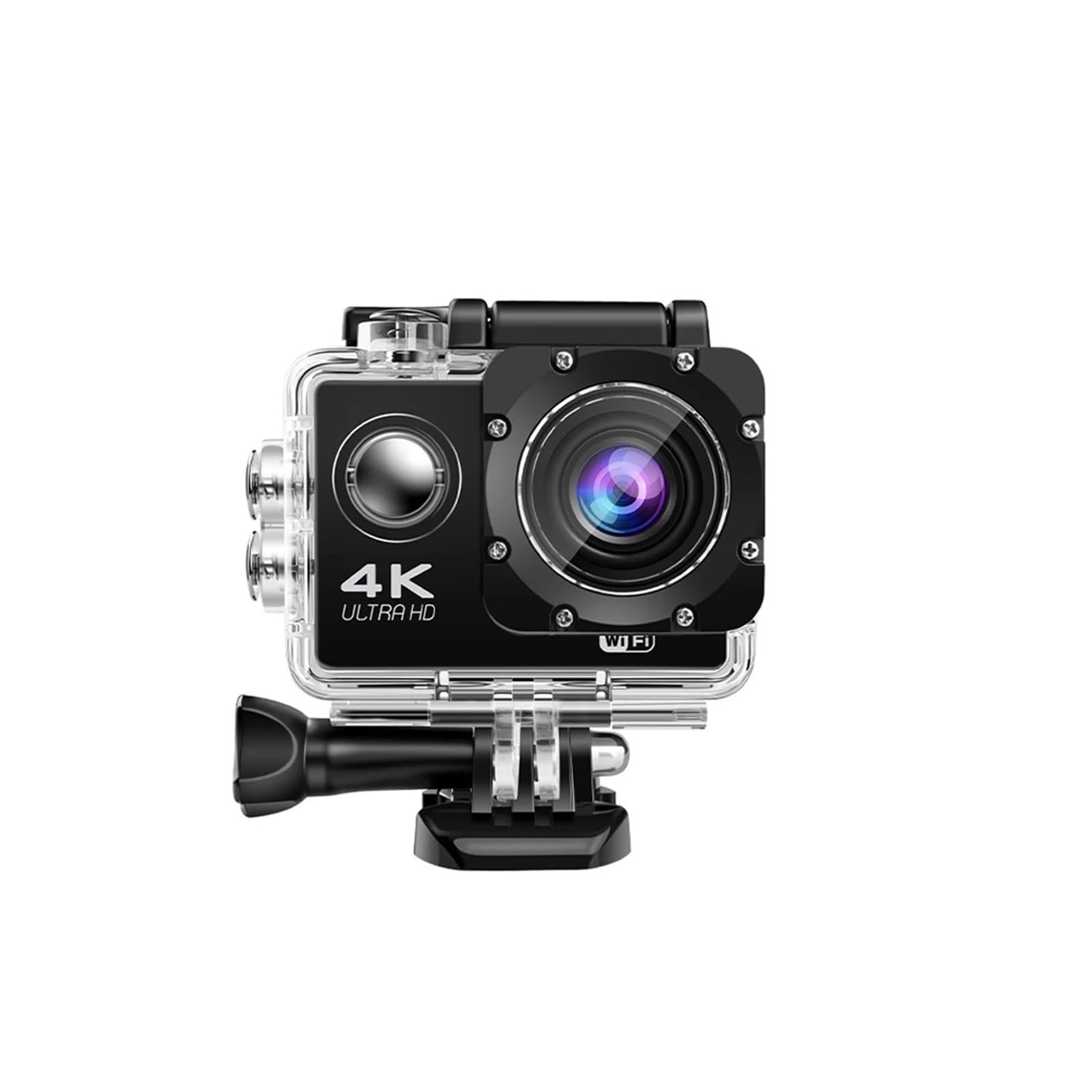 WiFi 4K 2.0in 1080P/30FPS Waterproof Helmet Motorcycle Sports Action Camera | Records outdoor sports, travel, riding, helmet and action video with portable wide-angle camera functions-image-48