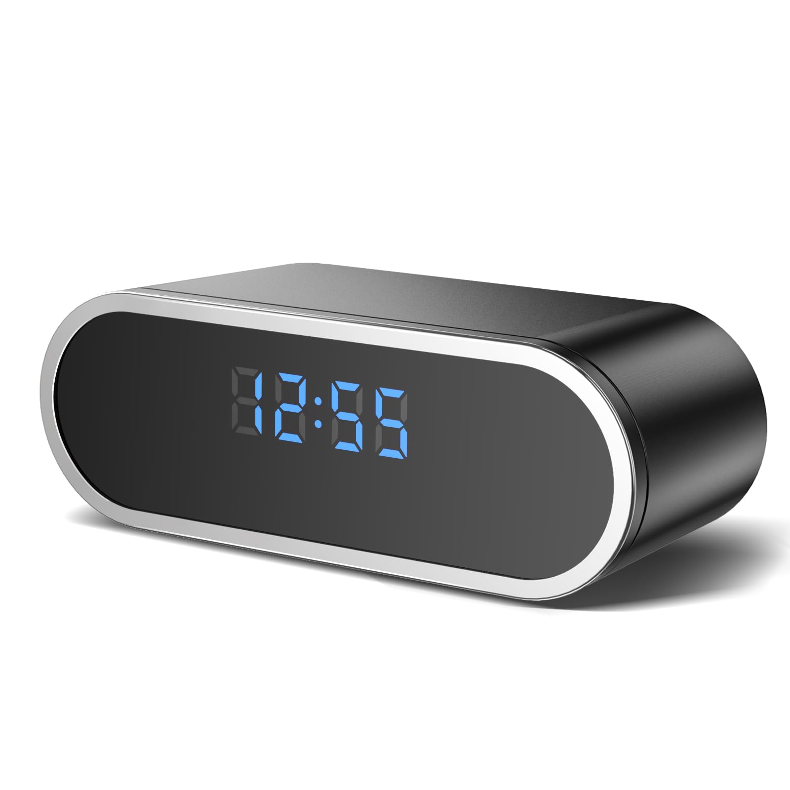 Photo 1 of ASWNS 4K HD Wireless WiFi Security Camera, Nanny Cam for Home, Indoor Camera with Clock with App Control, AI Motion Detection, Loop Recording, Night Vision, Local & Cloud Storage, Easy to Use