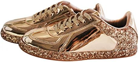 roxy rose glitter sneakers