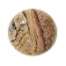 Beadaholique Desert Jasper Gemstone Round Flat-Back Cabochons 25mm (1 Piece)