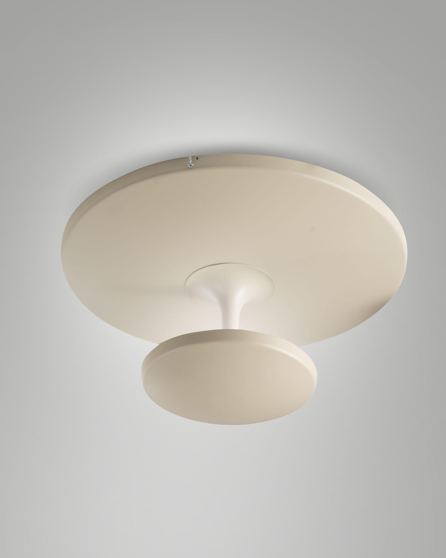 Conrad LED Ceiling Light 36 W 4200 lm 3000 K, Dimmable, Metal Frame and Methacrylate, IP20, Class 1, Sand