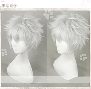 銀魂 坂田銀時 コスプレ 衣装 ウィッグ Amazon.co.jp: [DozingCat] [即納]銀魂 坂田銀時（さかたぎん