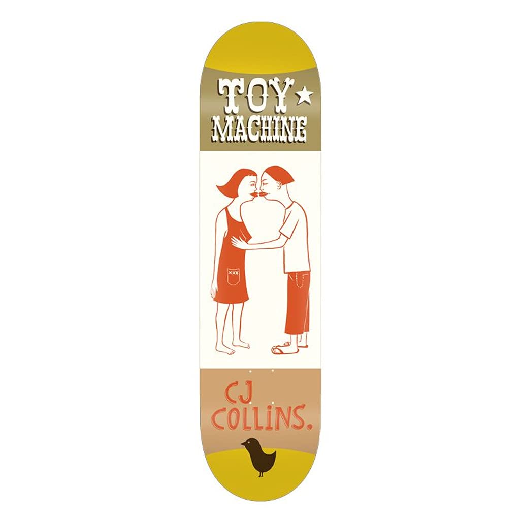 Amazon.com : Toy Machine Skateboard Deck CJ Collins Kilgallen 8.18