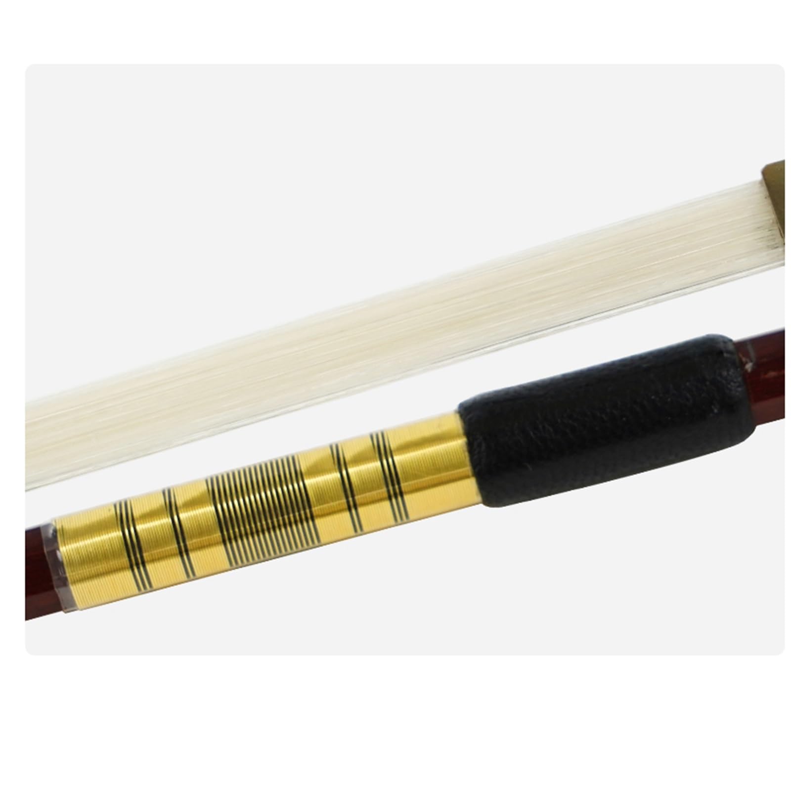 Arco Per Pratica Del Violino Arco per violino 4/4 in legno di sandalo verde naturale equiseto arco per violino arco per violino per principianti per adulti(3/4)