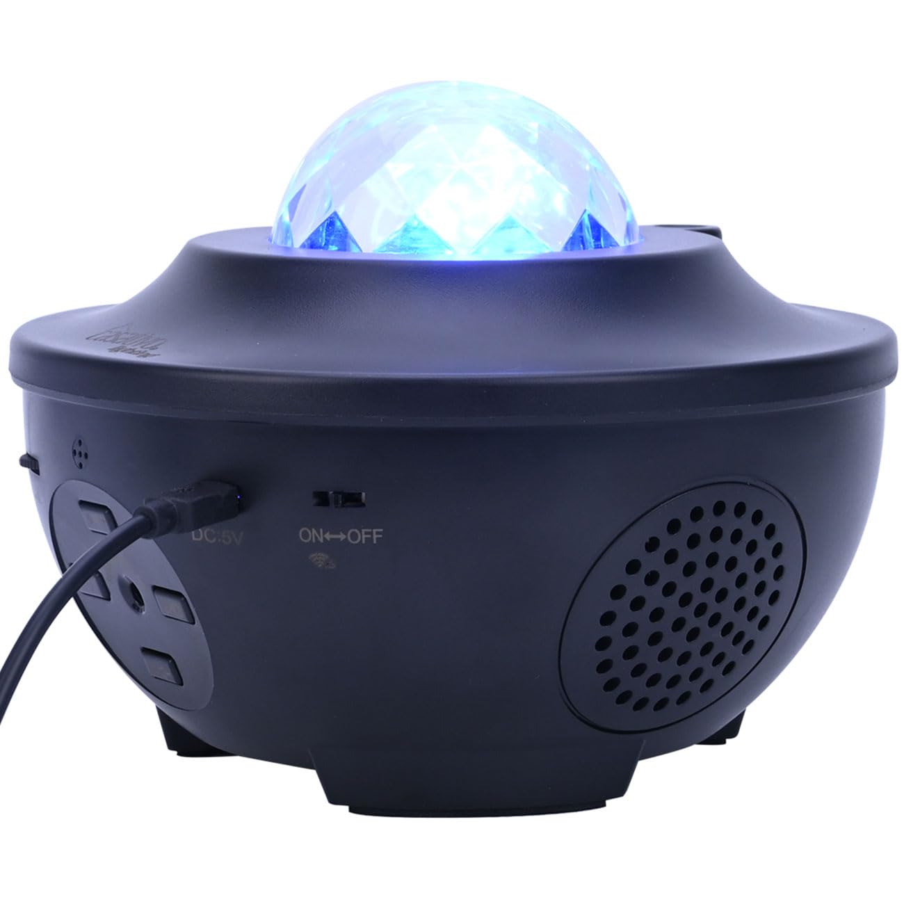 2er-Set Laser-Sternenhimmel-Projektor - Bluetooth Lautsprecher & Sprachsteuerung via App - Bis 200qm Abdeckung - WiFi, RGBW-LED, Nachtlicht & Timer