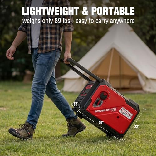 Portable Dual Fuel Silent Inverter Generator