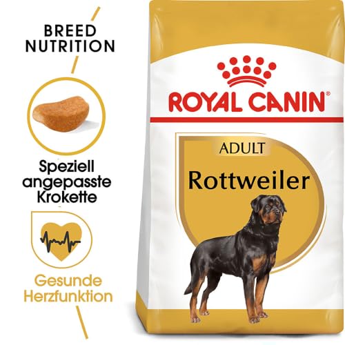 ROYAL CANIN Rottweiler Adult Trockennahrung für Hunde – 12kg