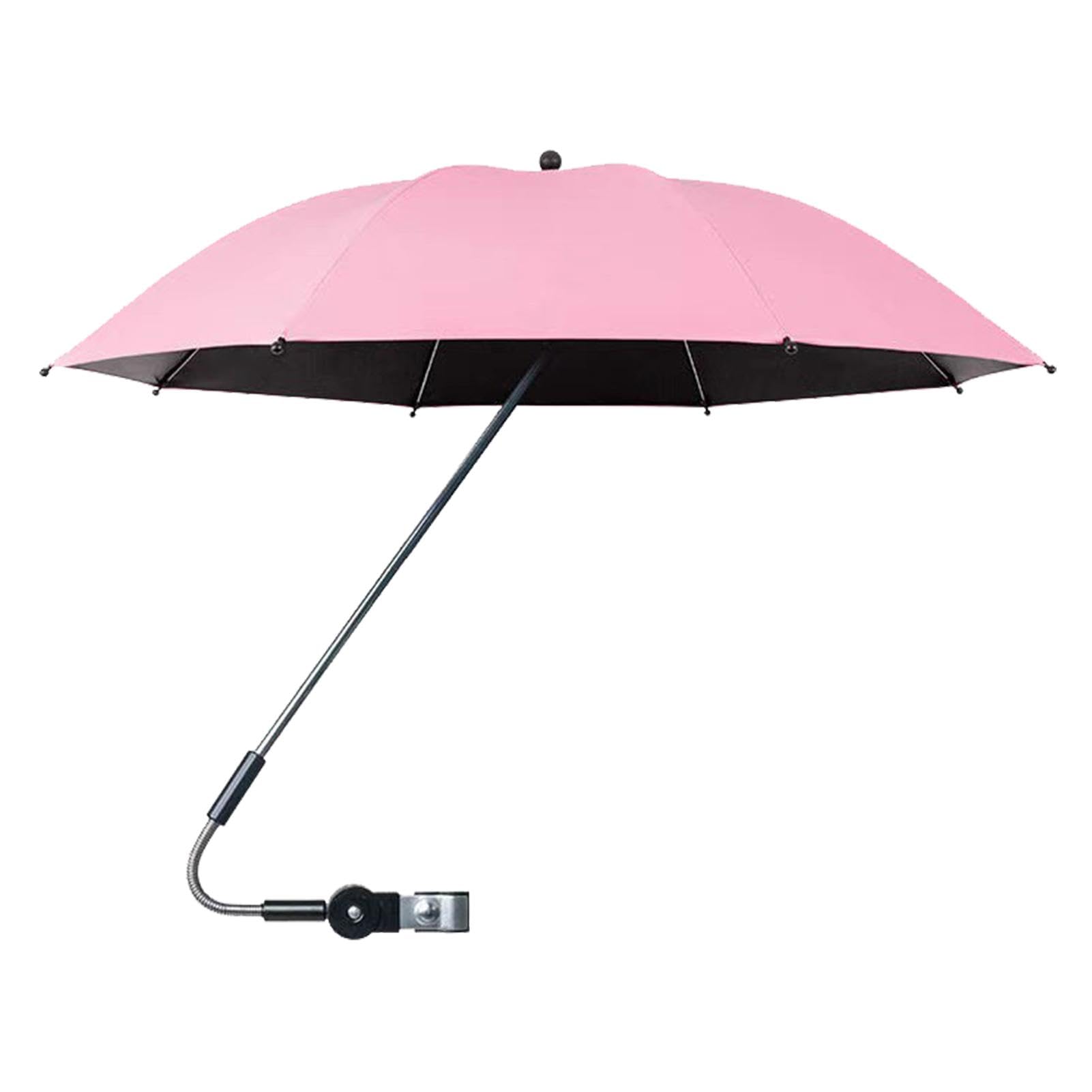 Sonnenschirm Für Kinderwagen - UV-Schutz 50+ 360° Verstellbar Wasserdicht