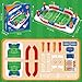 ZYYBQW Mini Foosball Table, Soccer Board Game for Kids, 3 4 5 6 7 8-12 Year Old Boys Girls Christmas Birthday Gifts, Football Games Pinball Machine, Indoor Outdoor Family Party Decorations Sports Toys