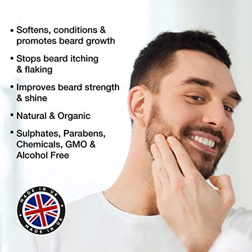 Beard Club – Unscented Beard Oil - 100ml Bottle - Beard Growth & Conditioner Oil - Softens & Moisturises - Image 5