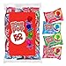 Ring Pop Individually Wrapped Bulk Variety Party Pack - 50Count Candy Lollipop Suckers w/ Assorted Flavors