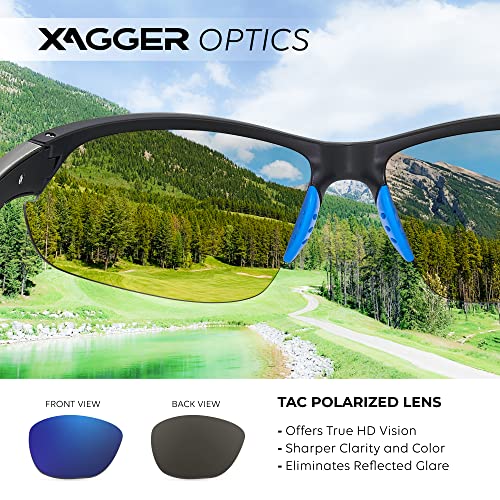 Image of Polarized Sport Sunglasses for Men Women Wrap Around UV400 Running Baseball Softball Fishing Driving Glasses