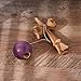 KENDAMA TOY CO. | 2 Pack | Competition Pro Kendama Full Size | Solid Wood Ball and Cup Coordination Toy | Pink and Purple Bundle