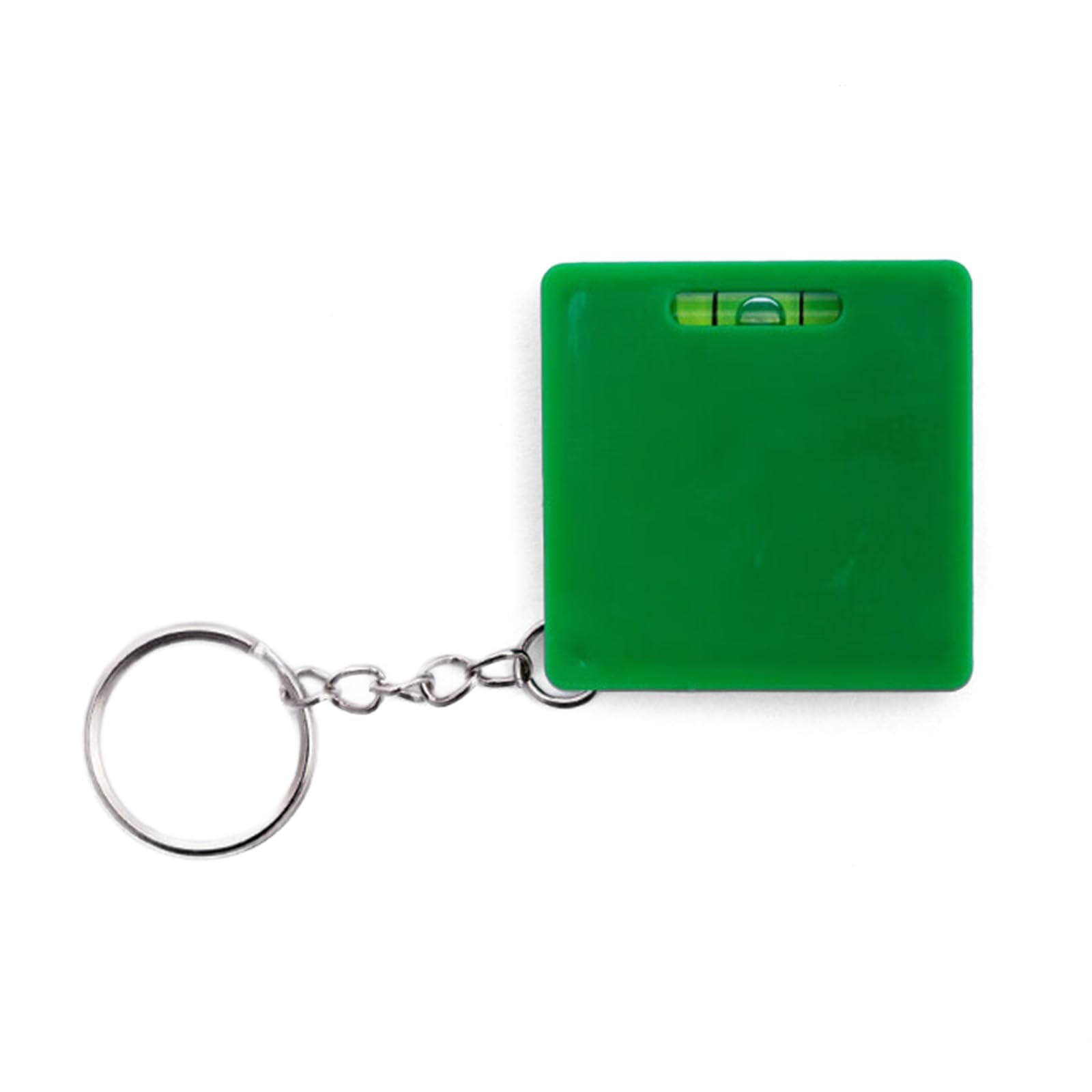 Easy to Carry Keychains Small Steel Tape Measure Integrated Bubble Levels 1m Measuring Length Auto Retract Function Double Scale Small Levels