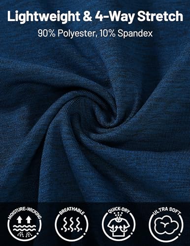 MIER Womens Workout Tank Tops Sleeveless Yoga Athletic Running Dry Fit Shirts Racerback Soft Gym Muscle Tee, Scoop Neck3