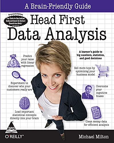 HEAD FIRST DATA ANALYSIS 8184047991 Book Cover