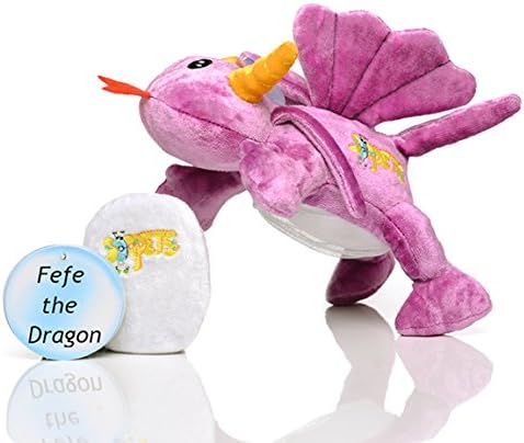Soapets Fefa The Dragon, Soap Sponge for Bath or Shower, for Babies Kids or Adults