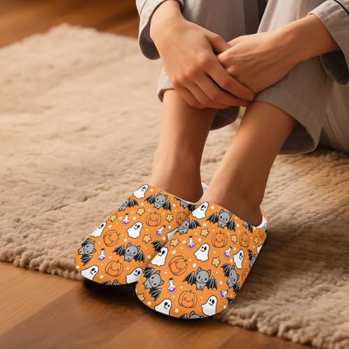 Womens Home Fuzzy Slippers Flats Cozy Bedroom Shoe House Slipper Fluffy Plush Warm Indoor Shoes 6