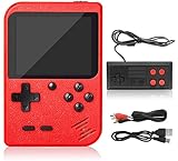 🕹️Beste Geschenke Für Kinder & Erwachsene🕹️ -- Spielekonsole für unterwegs ist reich an spielen, erwachsene und kinder werden die retro-konsole lieben. Die spielkonsole kann jederzeit und überall einfach in eine tasche gesteckt und gespielt werden. Retro konsole handheld ist eine quelle des glücks, kann schöne klänge spielen, was es engagierter und fröhlicher beim spielen macht. das ist sehr gut für die familie.