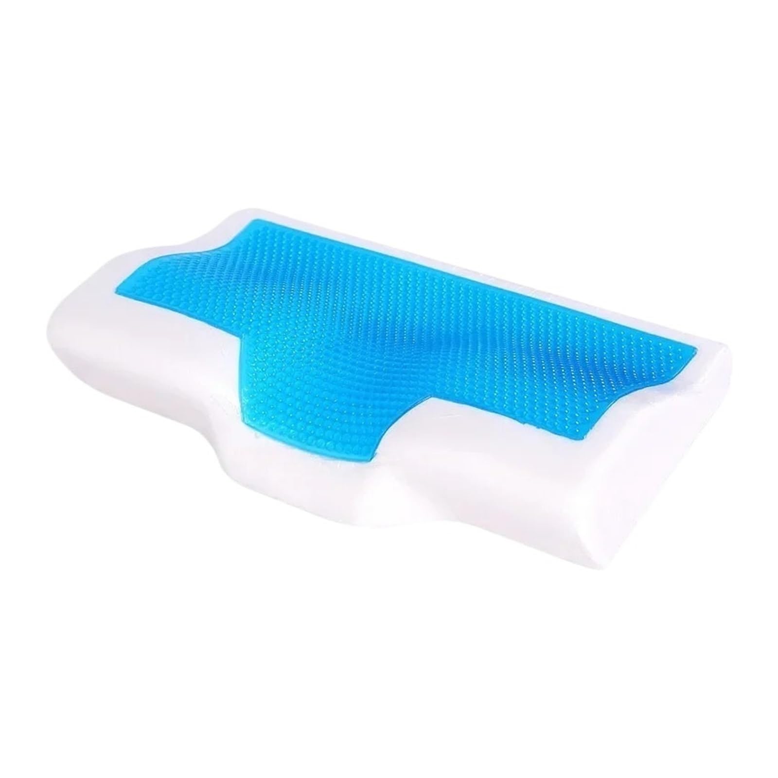 BNVEWR Pectin Pillow, Memory Foam Gel Pillow Orthopedic Summer Ice-cool Anti-snore Pillows Slow Rebound Sleep Soft Neck Bedding,Breathable