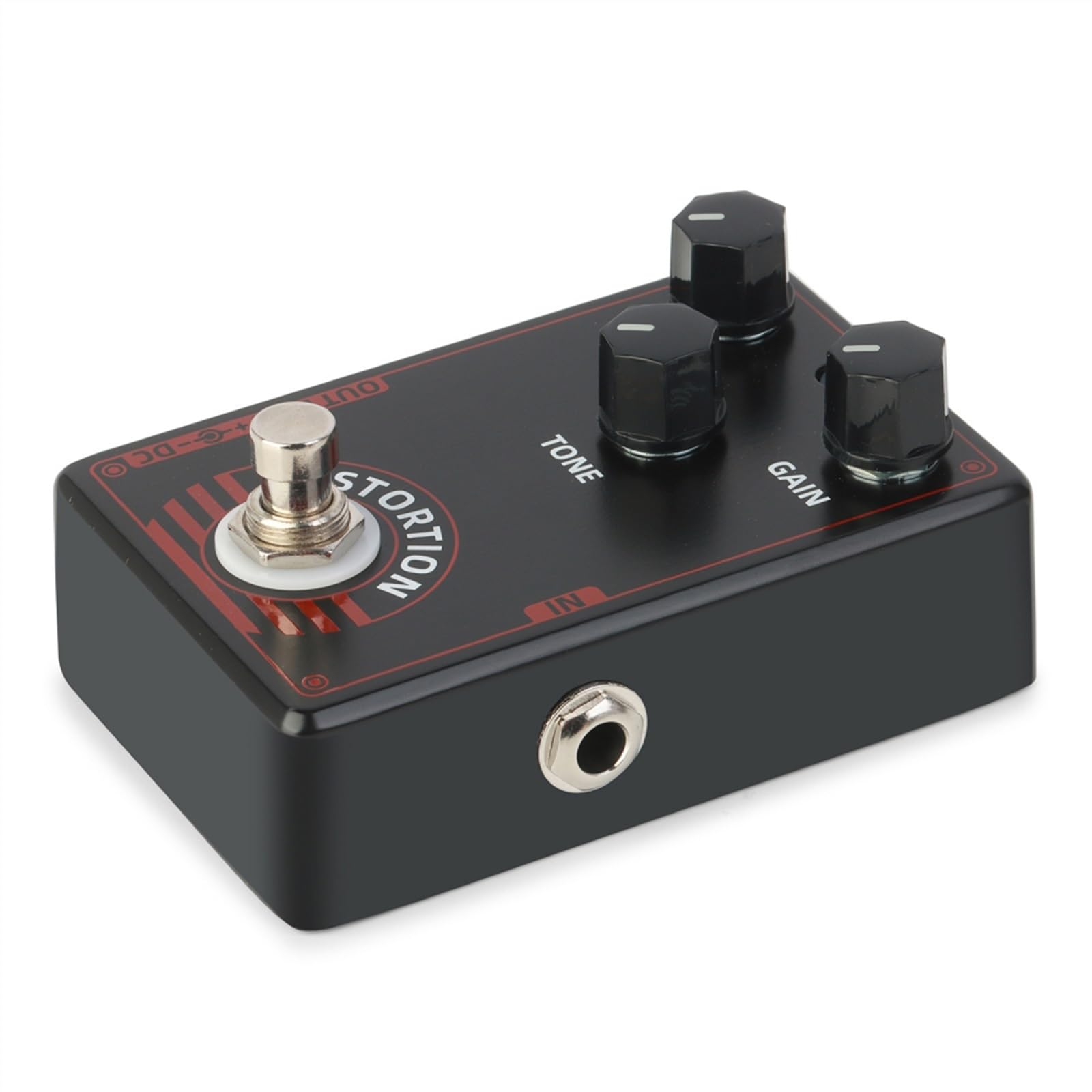 modulacyjny pedał gitarowy High Gain Distortion Pedał Efektów Gitarowych True Bypass Części Do Gitary Elektrycznej