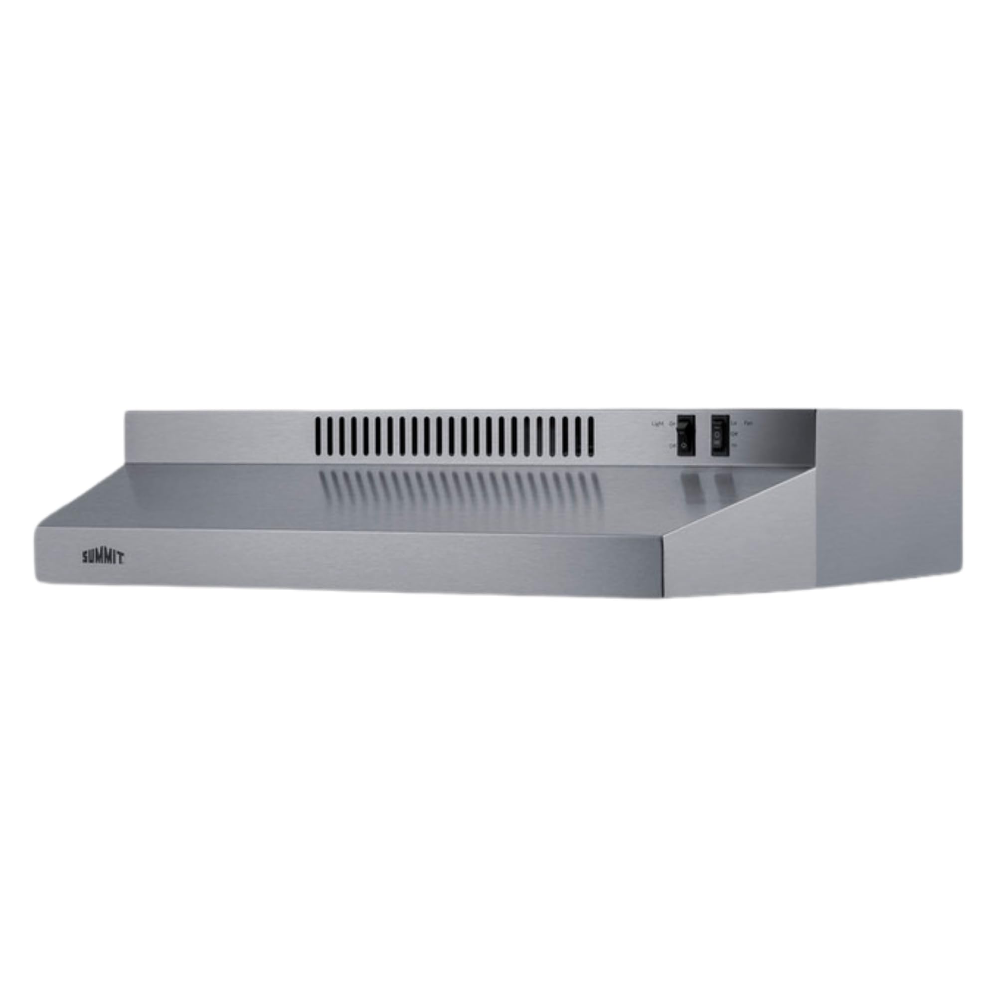 Summit 24” Under Cabinet Convertible Range Hood, Stainless Steel - H24RSS
