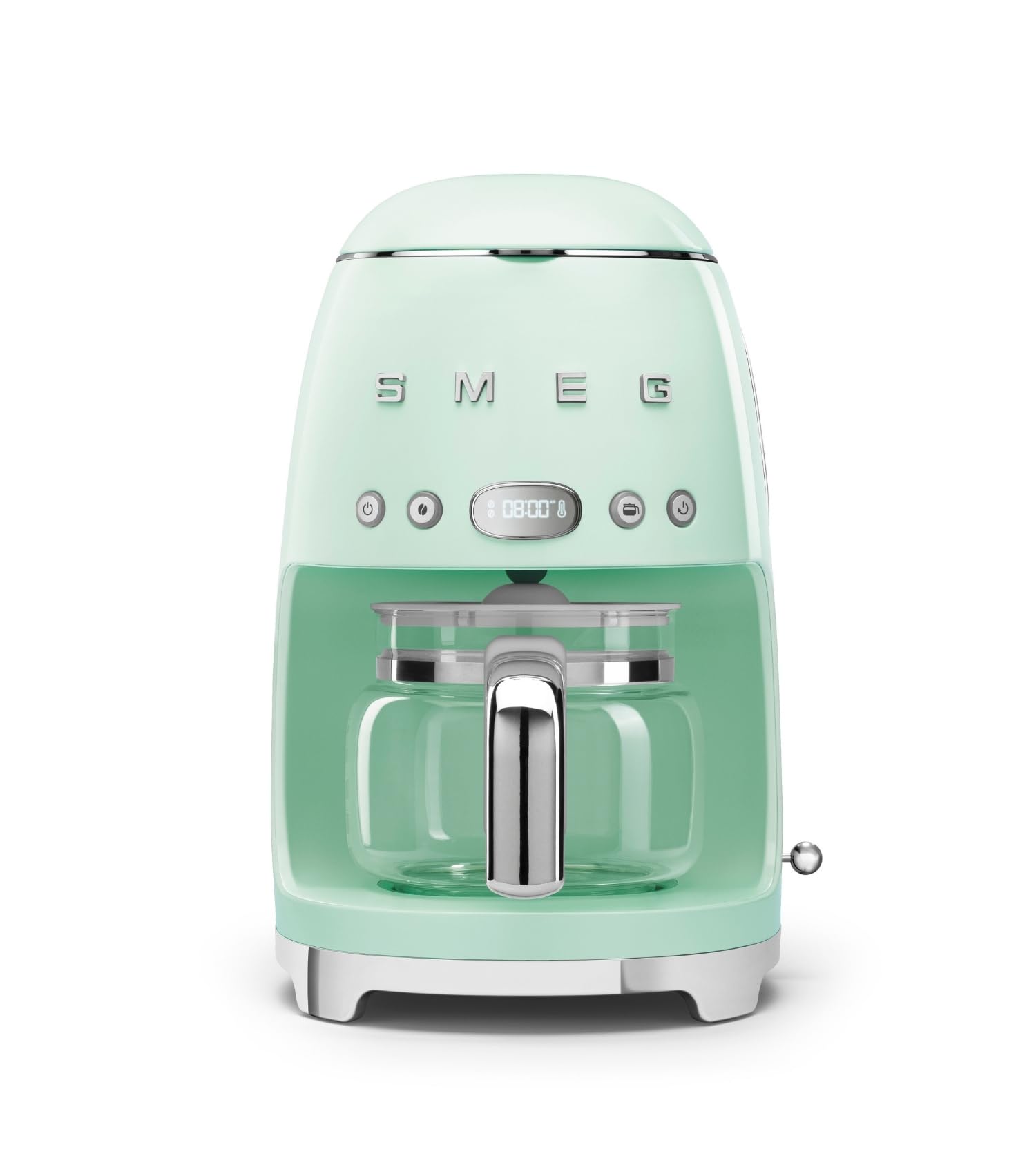 Smeg DCF02PGEU, cafetière filtre, 12 tasses, fonction arôme