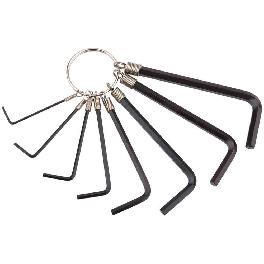 Draper 33652 Metric Hexagon Key Set, 8 Pieces