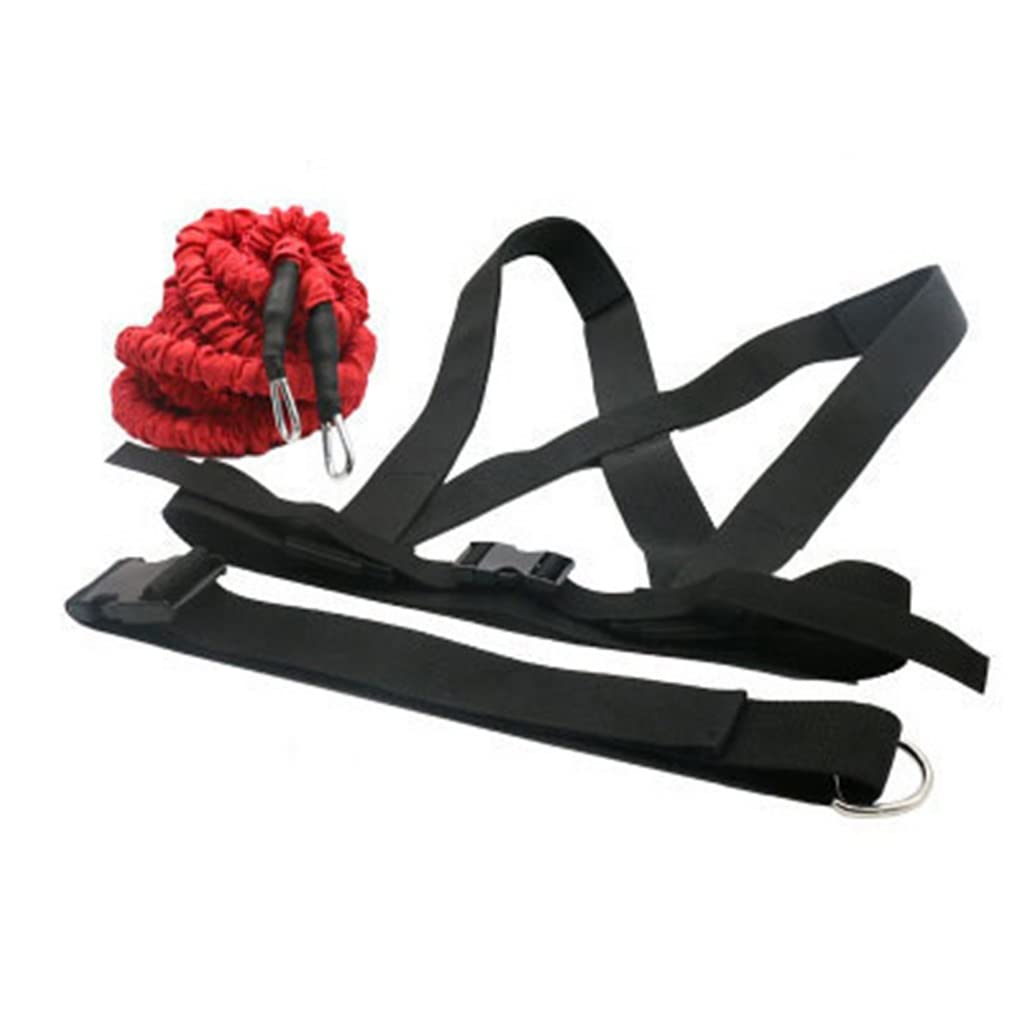 2 3 5m Fitness Equipment Double Resistance Band Training Pull Rope Stretch Rope Track Field Running Explosive Force