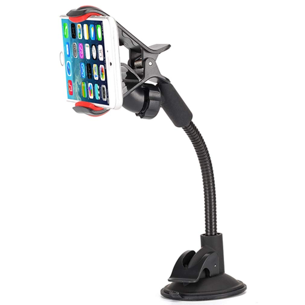 Dash Car Mount for Compatible with Samsung Galaxy S24/S23/S22/S21/S20/FE/Plus/Ultra Phones - Windshield Holder Swivel Clip