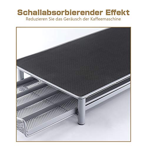 BriSunshine Portacápsulas de café de Metal Duradero, para Guardar cápsulas de café, 40 Unidades de Capacidad - Imagen 8